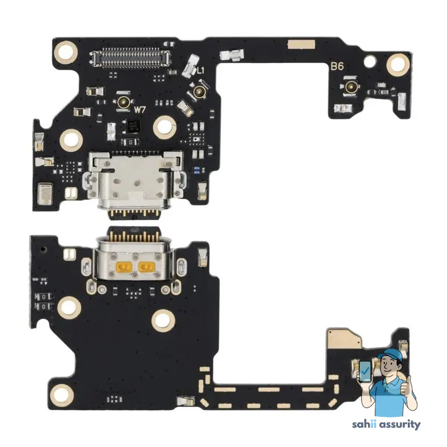 Charging Connector Flex / PCB Board for Motorola Edge 20